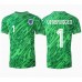 Maillot de foot Pays-Bas Bart Verbruggen #1 Gardien Domicile vêtements Europe 2024 Manches Courtes